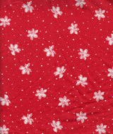 DTY Brushed Ditsy Floral Print Fabric 1 Yard Soft Stretch Flowy 58/60" Wide