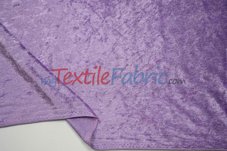 Panne Velvet Polyester Fabric - Crush Panne Velour, Solid, 58/60" Width (1 Yard)