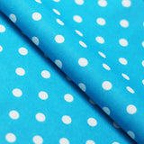 Dippin Dotz Poly Spandex Fabric - Small Polka Dots, Multiple Colors, 58/60" Width (1 Yard)