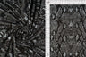 Snake Skin Print DTY Brushed Knit Fabric 1 Yard Soft Stretch Lightweight 58/60" Wide