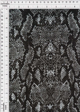 Snake Skin Print Stretch Knit
