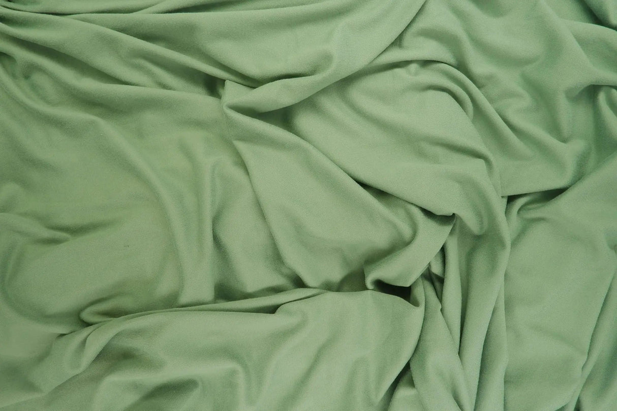 DTY Brushed Solid Knit Fabric, Soft Stretch Lightweight 58/60" Wide for Apparel and Crafts
