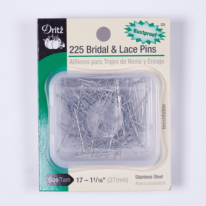 Dritz Bridal & Lace Pins - 225 Ct.