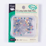 Dritz 75 Long Color Ball Pins