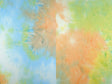 Sweater Knit Tie-Dye Fabric Yellow Orange