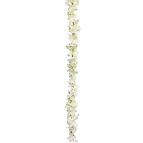 Hydrangea Garland Cream Silk Flowers