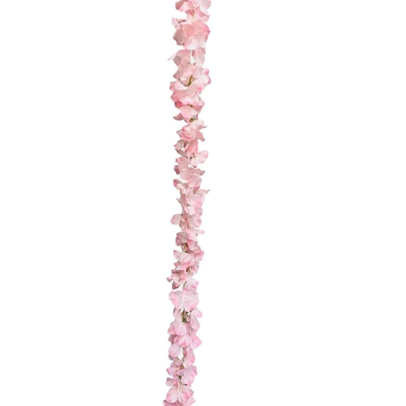 Hydrangea Garland Cream Pink