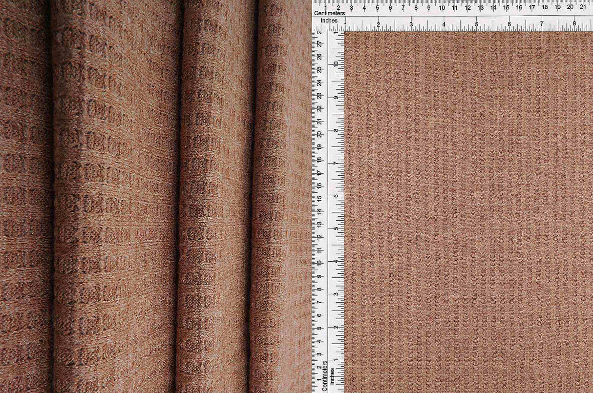 Melange Stretch Knit Fabric