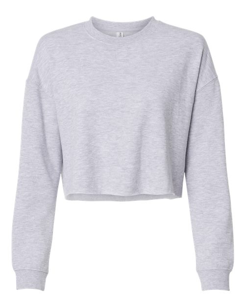 Women's Lightweight Crop Crewneck Sweatshirt