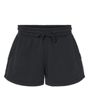 Shorts de Forro Polar Ligeros California Wave Wash para Mujer