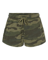 Women's Lightweight California Wave Wash Fleece Shorts