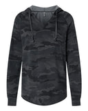 Sudadera con Capucha Ligera California Wave Wash para Mujer