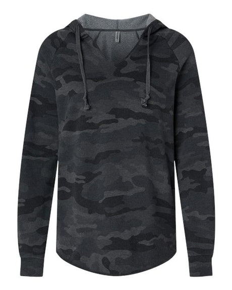 Women's Lightweight California Wave Wash Hooded Sweatshirt