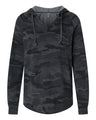 Women's Lightweight California Wave Wash Hooded Sweatshirt