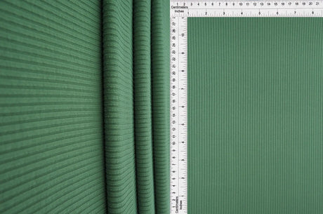 1 Yard 4x2 Yummy Rib Knit Fabric 170 GSM, 58/60? Wide Polyester Spandex Blend