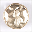 Matte Gold Molded Metal Shank Back Button - 48L/30.5mm