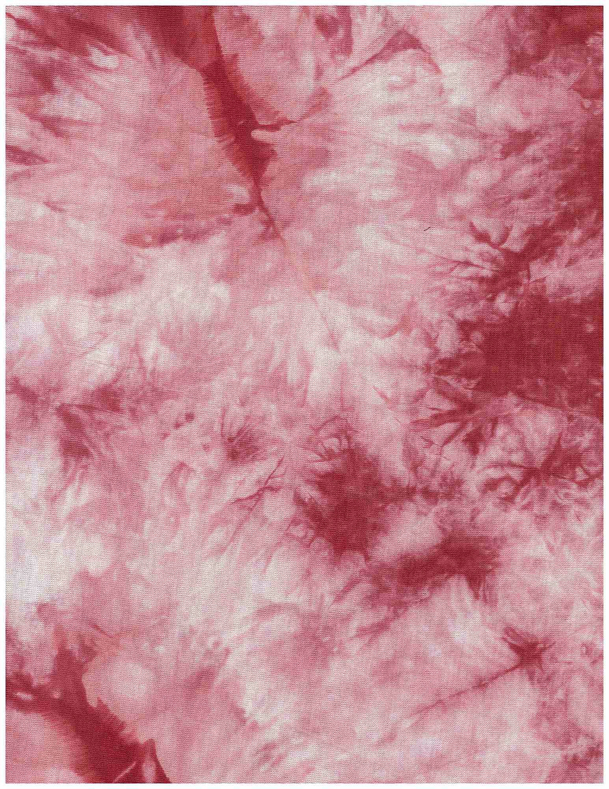 Tie-Dye Rayon Stretch Knit Fabric