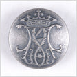 Antique Silver Metal Blazer Button - 36L/23mm