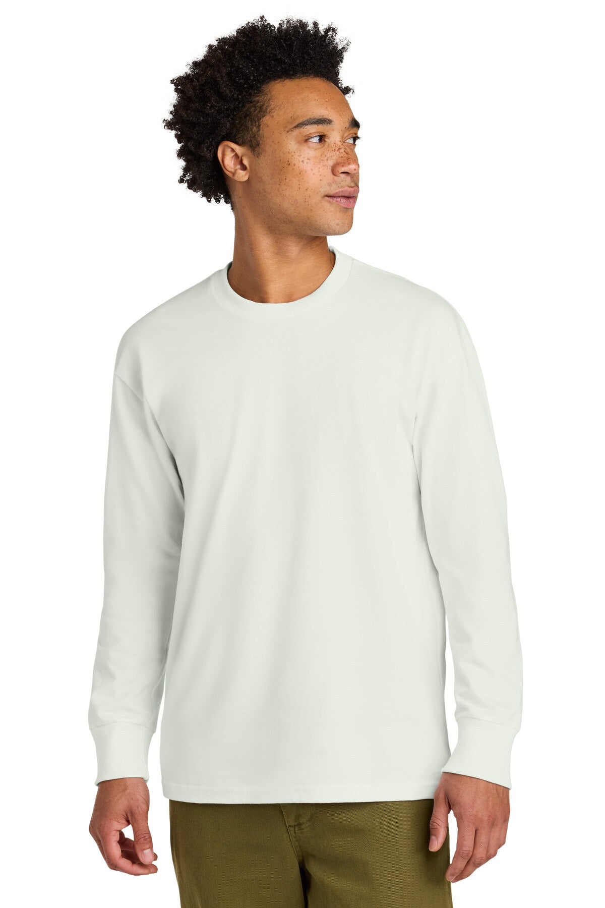 Next Level Apparel® Heavyweight Crewneck Long Sleeve Tee