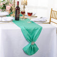 Sequin Table Runner 13x108 Tiff Blue/Aqua Blue