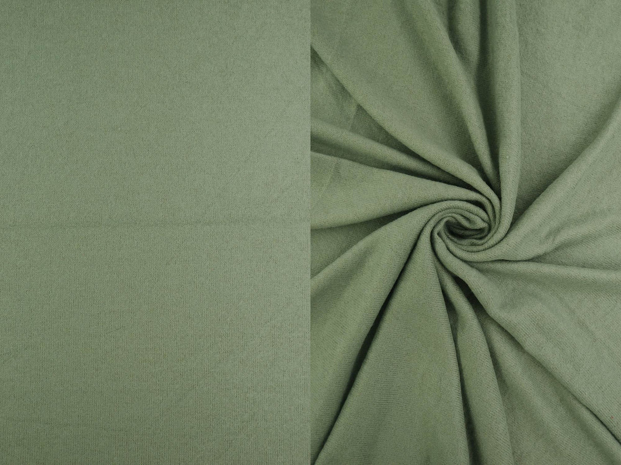 Stretch Knit Cozy Solid Fabric