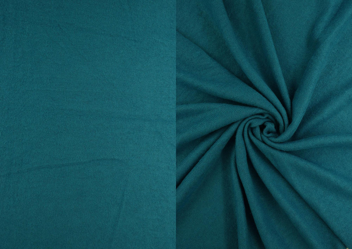 Stretch Knit Cozy Solid Fabric