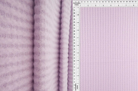 1 Yard Brushed Waffle Knit Solid Fabric 58/60"