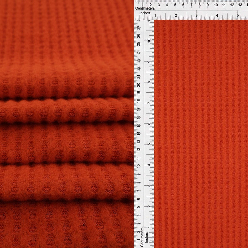 Brushed Solid Stretch Knit Fabric