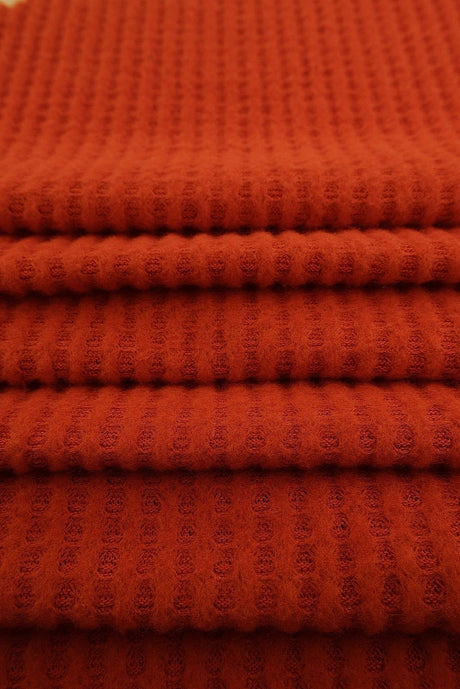 Brushed Solid Stretch Knit Fabric