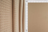 Waffle Solid Knit Fabric 1 Yard Soft Stretch Textured Material 58/60" Wide