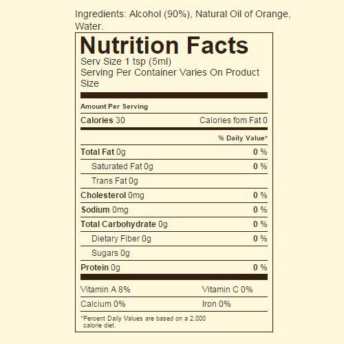 Nielsen-Massey Pure Orange Extract, 2 Oz