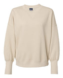 Sudadera con Cuello Redondo de Forro Polar Suave para Mujer