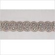 1.5" Iridescent Rhinestone Beaded Trim