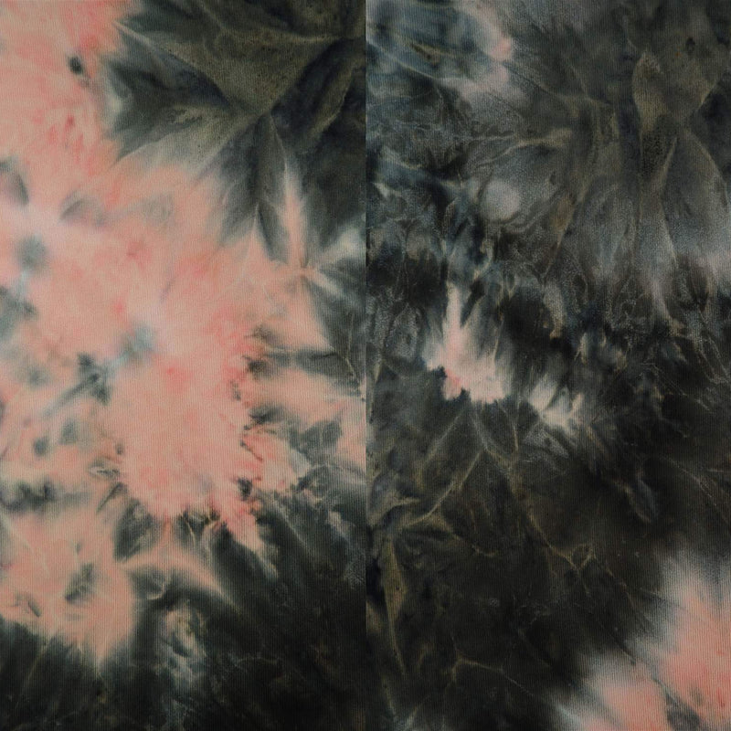 Brushed Tie Dye Sweater Knit Fabric 1 Yard Soft Stretch Cozy 58/60" Wide