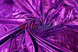 Metallic Foil Spandex Lame Spandex Fabric - All Over Foil, 60" Width (1 Yard)