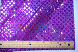 Holographic Shimmer Sequins Fabric - Lightweight Flowy Holographic Sequins, 45" Width (1 Yard)