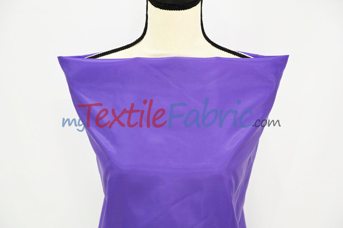 Polyester Lining Fabric - 100 Percent Polyester, Solid, 58/60" Width (Continuous Yards)