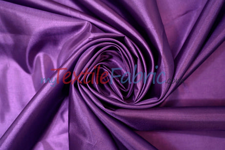 Polyester Silky Habotai Lining Polyester Fabric - Solid, 58" Wide (Sample Swatch)