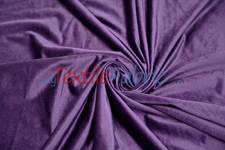 BT Royal Plush Velvet Fabric - Soft Plush Non Stretch Velvet, Multiple Colors, 58/60" Width (1 Yard)
