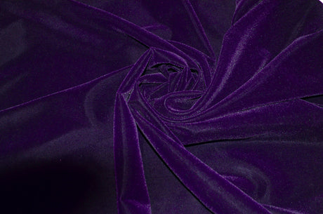 Triple Velvet Acetate Nylon Fabric - Multiple Colors, 44/45" Width (1 Yard)