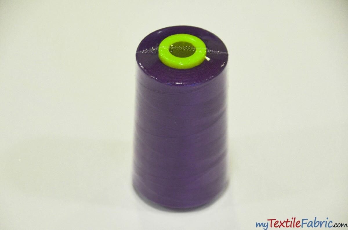 All Purpose Polyester Thread - 100% Spun Polyester Sewing Thread, 6000 Yard Spool, 50+ Colors Available (1 Spool)