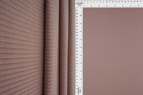 1 Yard 4x2 Yummy Rib Knit Fabric 170 GSM, 58/60? Wide Polyester Spandex Blend