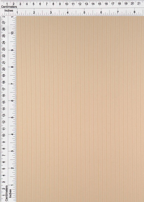 Rib Stretch Knit Fabric Solid