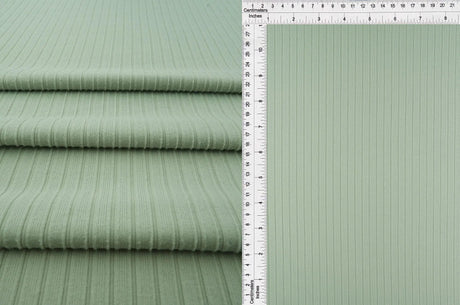 1 Yard Yummy Rib 8x3 Solid Stretch Knit Fabric 58 Inch Wide