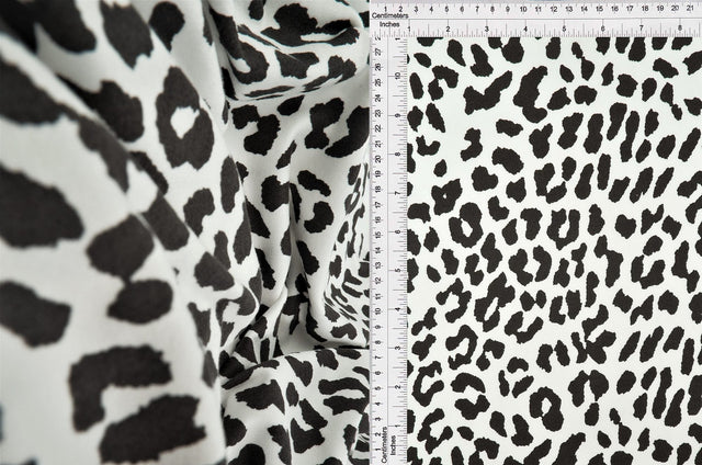 Animal Print Stretch Knit Fabric