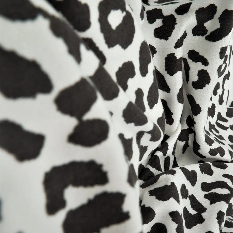 1 Yard DTY Brushed Knit Fabric Animal Print Soft Stretch 58/60" Width