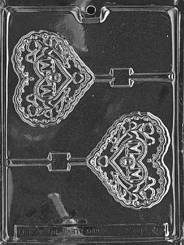 Mother Heart Lolly Chocolate Mold - LPD009