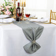 Sequin Table Runner 13x108 Silver