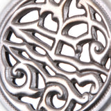 Gray Brass Metal Button - 24L/15mm