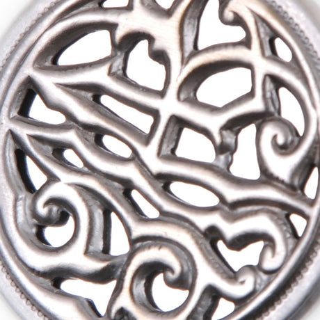 Gray Brass Metal Button - 24L/15mm